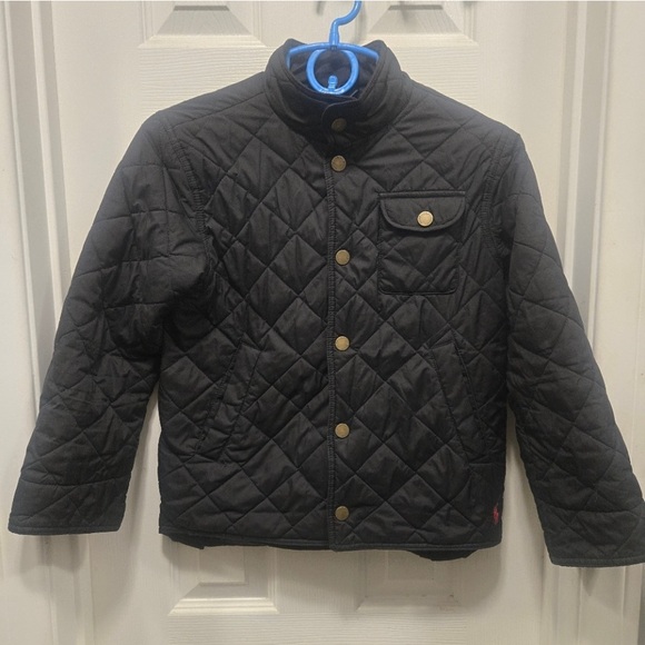 Polo Ralph Lauren Other - RARE* Kids Polo Ralph Lauren Black Quilted Jacket - European exclusive